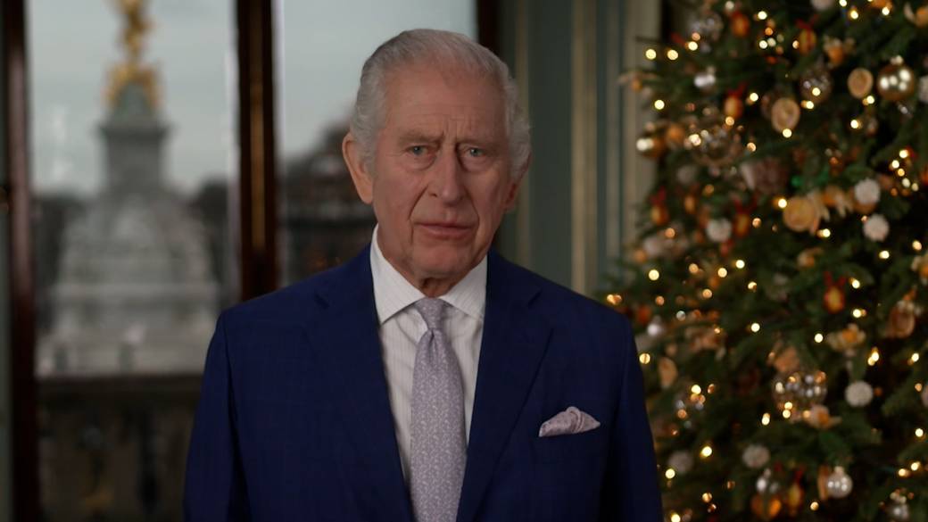 Click to play video: 'King’s Christmas message: Charles reflects on tragedies of 2023, prays for peace'
