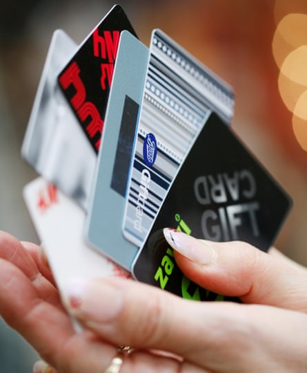 Retail gift cards