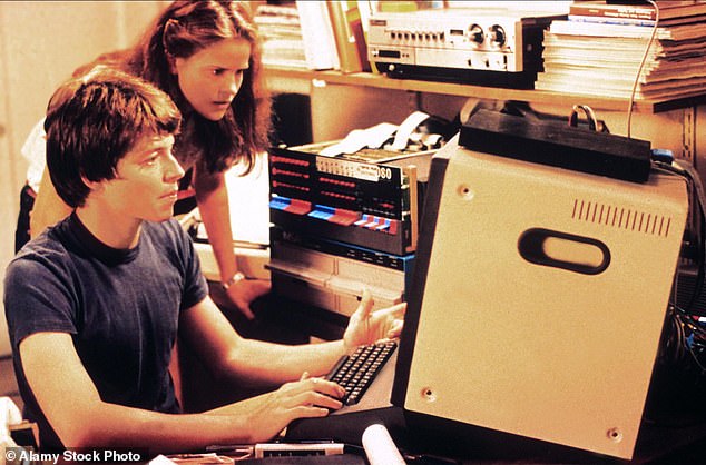 In the 1983 classic 'WarGames' a young hacker, played by Matthew Broderick (pictured) almost triggers WW3 by engaging in a 'war game' with the AI that has been put in control of the US' nuclear defence system