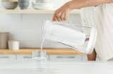 With a design that considers aesthetics as well as ergonomics, the sleek, understated pitcher imbues a tactile handling experience for the user. Plus, the compact, streamlined footprint makes the pitcher easy to tuck away in your refrigerator—although you may not want to.&nbsp;