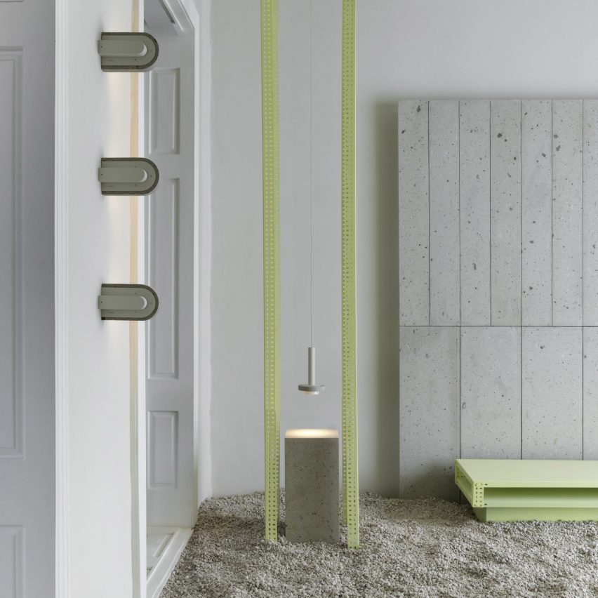 Green light in with volanic pebbles underfoot