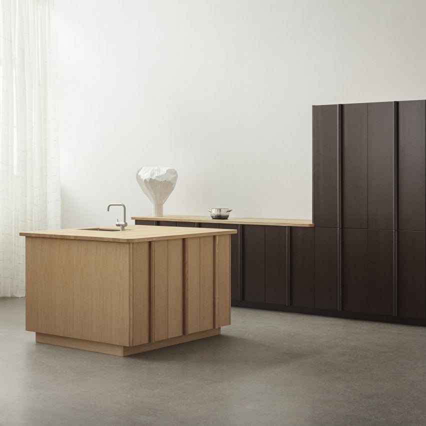 Column kitchen by Inga Sempé for Reform