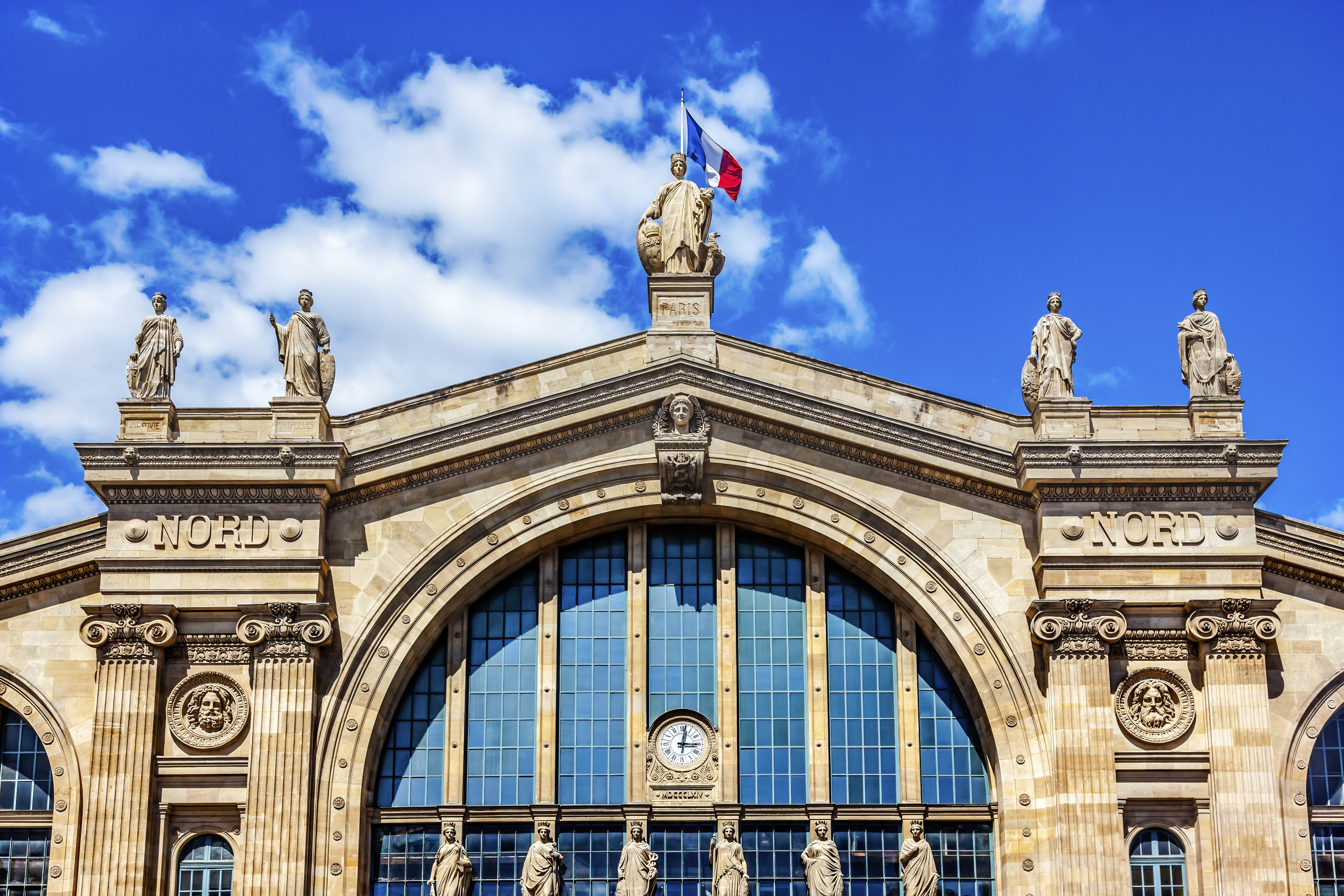The Eurostar connects the station to the UK, as well as Belgium, Germany and the Netherlands