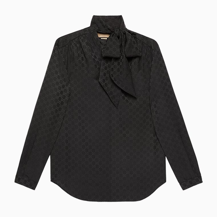 women business professional dress code guide gucci shirt - Luxe Digital