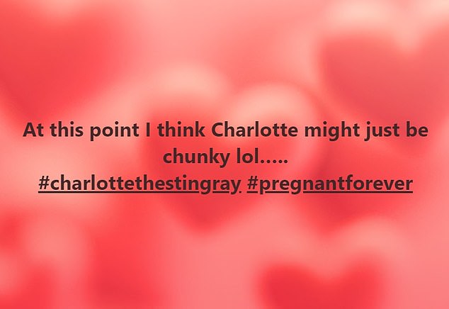 People are doubting Charlotte's pregnancy because the aquarium has not announced a due date