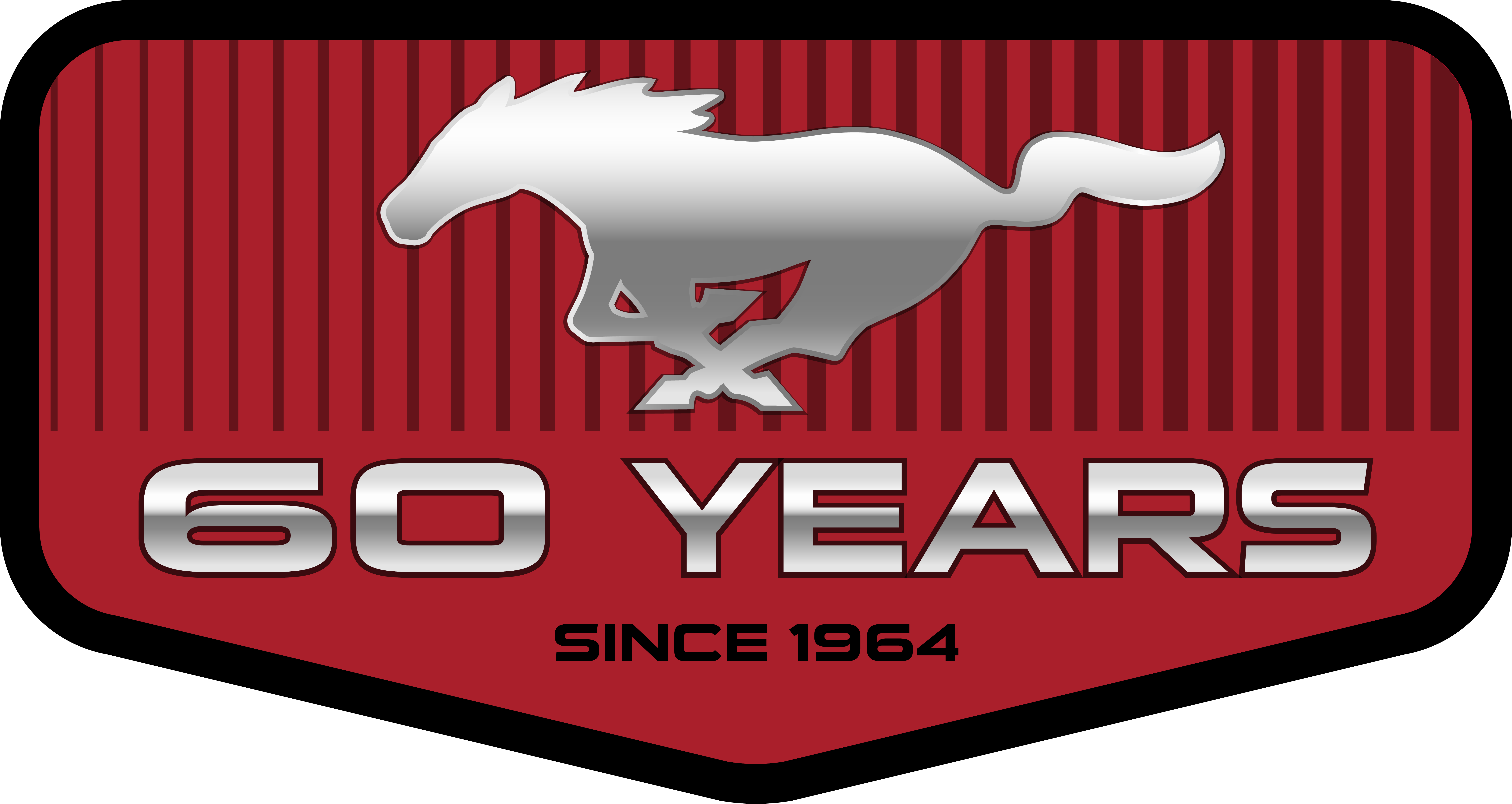 Ford Mustang 60th Anniversary Logo