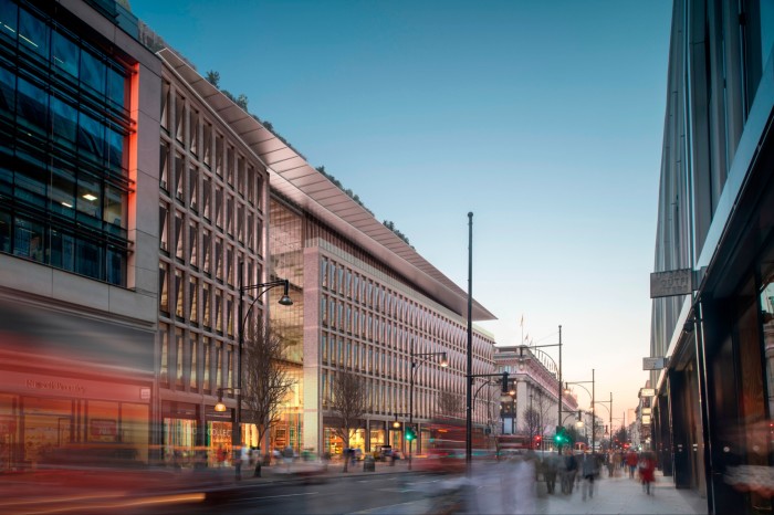 An artist’s image of the proposed development