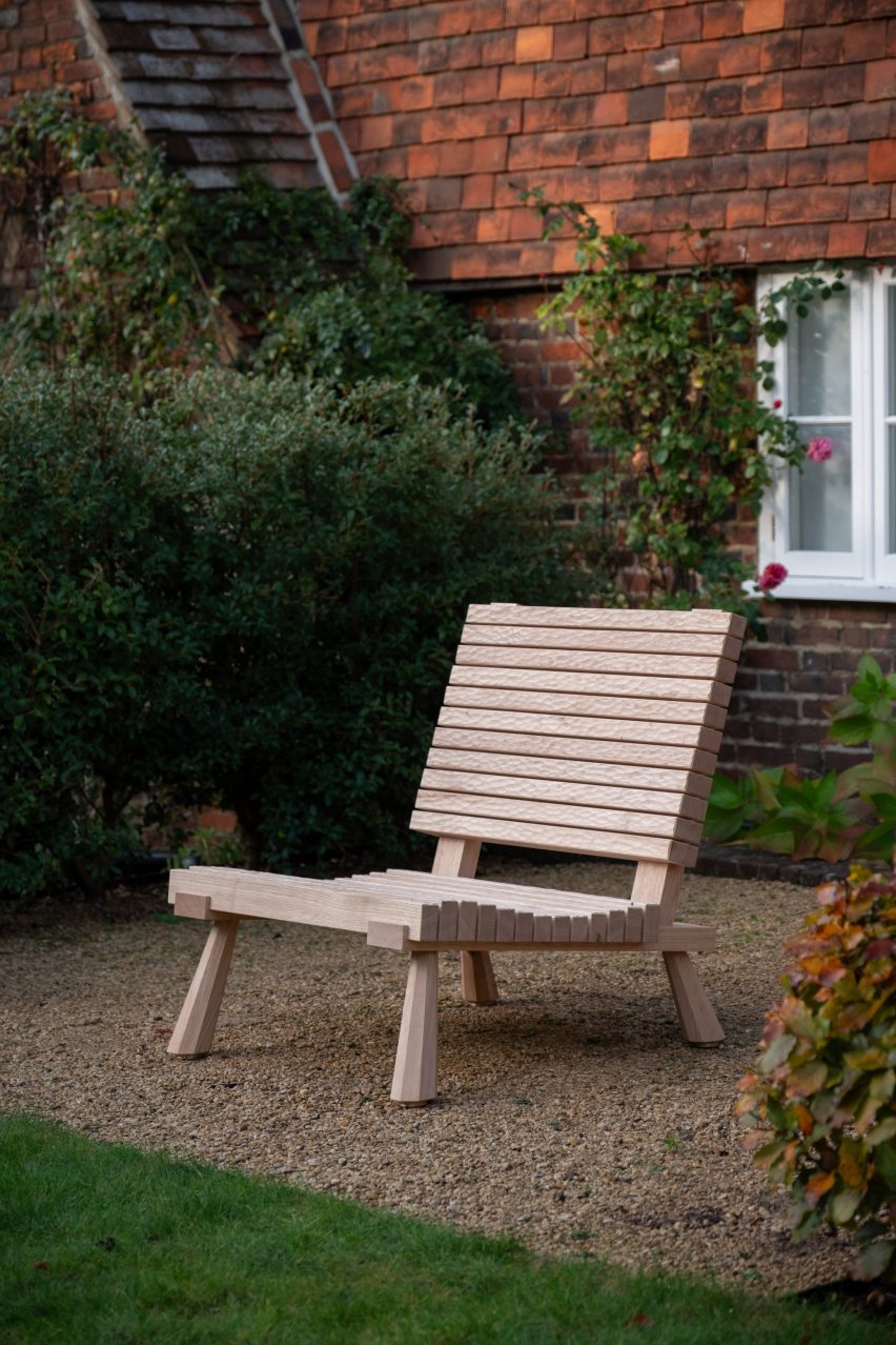 Stave chair by Farlam & Chandler and Bibbings & Hensby