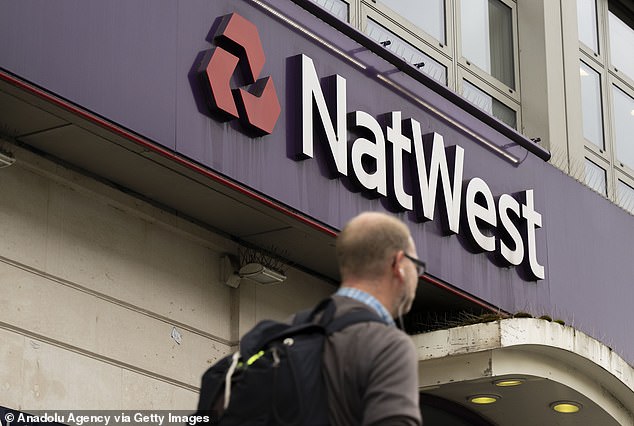 Sell off: The Government's stake in Natwest has fallen below 30% for the first time since the bank's bailout 16 years ago
