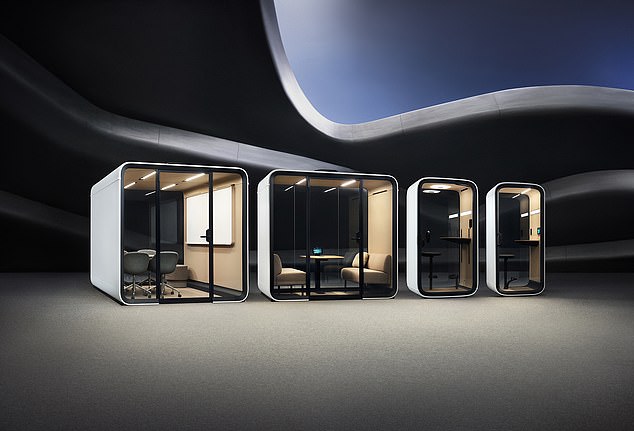 Framery's hi-tech office pods are billed as 'the ultimate privacy pod' (Framery)