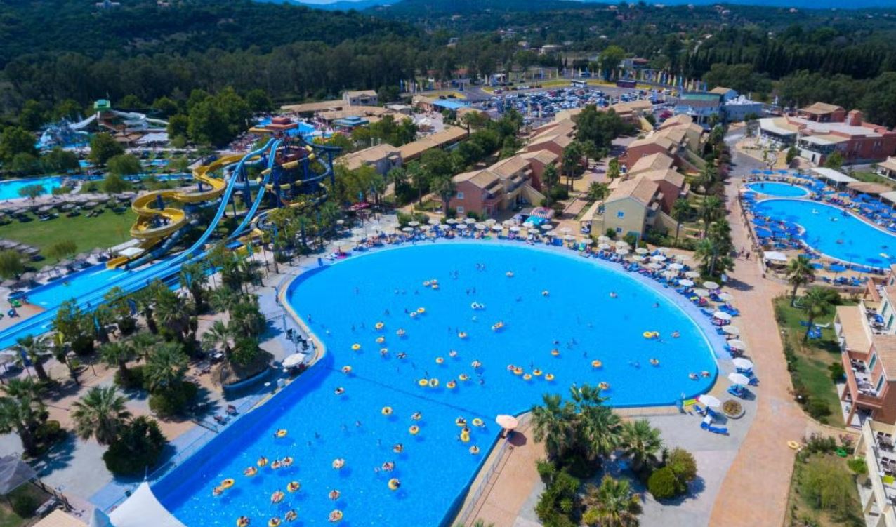 The Aqualand Village is home to one of Corfu's biggest waterparks