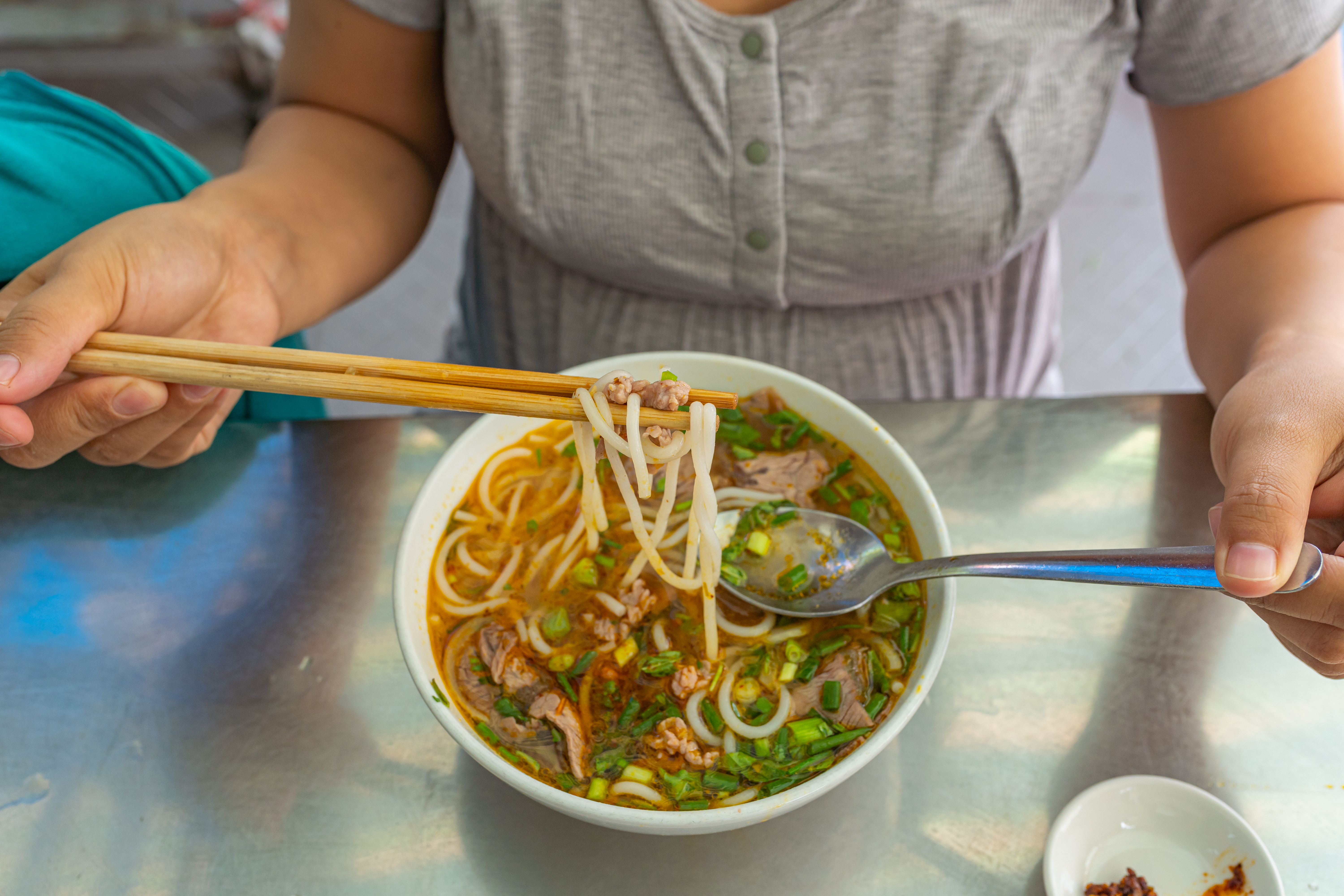 Tuck into traditional noodle dishes