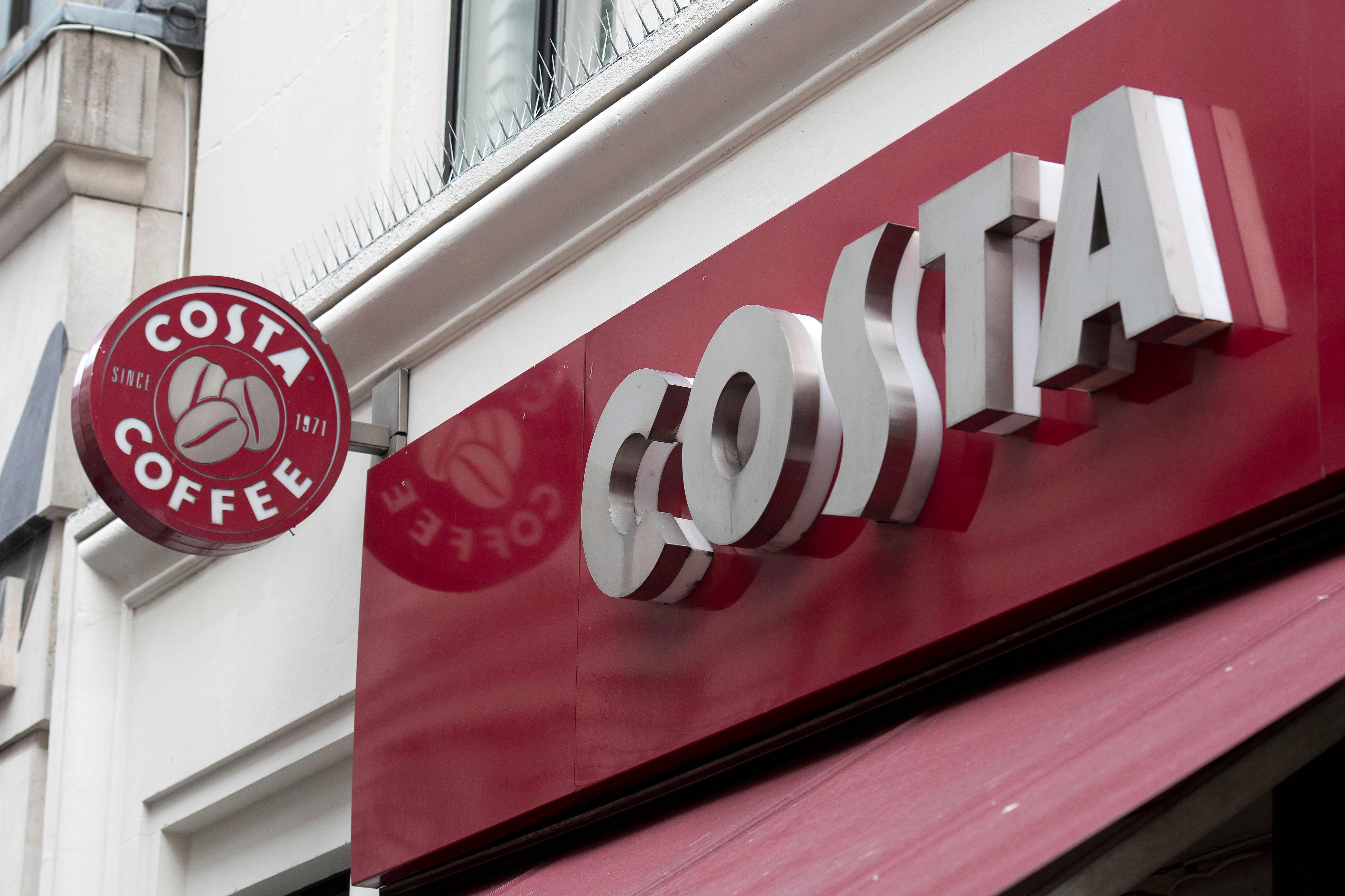 Costa said it is looking to redeploy staff members to nearby stores