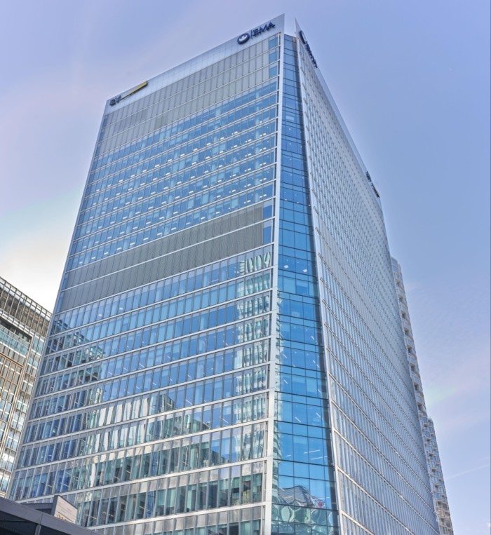 EY and WeWork at 25-30 Churchill Place, Canary Wharf