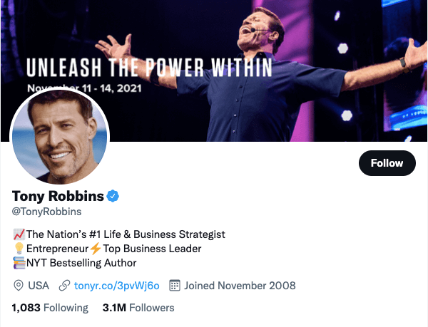 Tony Robbins on Twitter Tony Robbins on Twitter