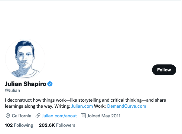 Julian Shapiro on Twitter Julian Shapiro on Twitter