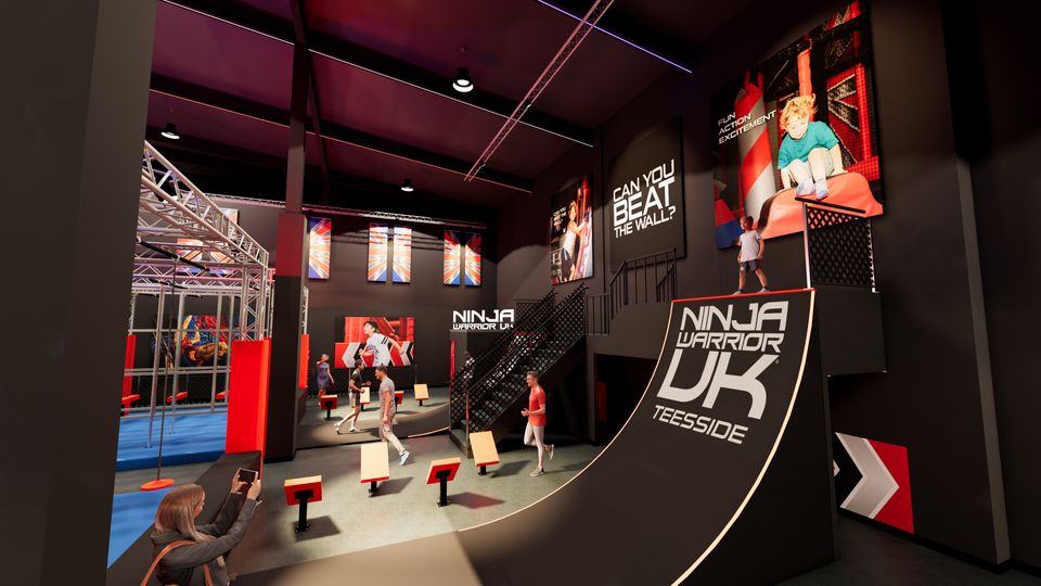 Inside will also be the famous Warped Wall