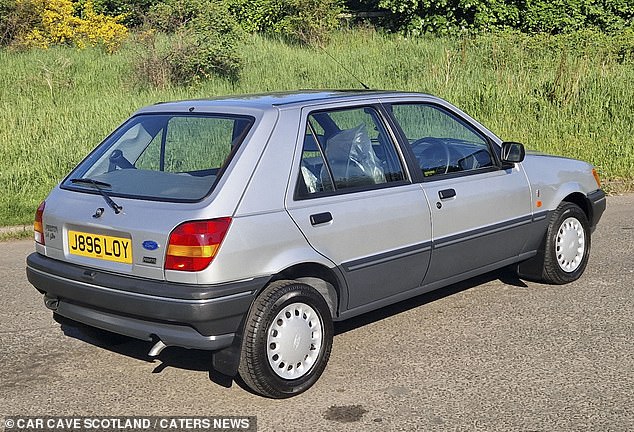 The daughter of the original owner didn't have a driving licence so instead retained the motor in storage until 2019, when she eventually sold it to a motoring enthusiast. In the third keeper's hands, they continued to careful maintain the vehicle to guarantee its mint condition