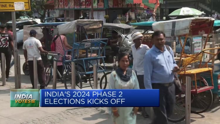 India kicks off second phase of its 2024 election