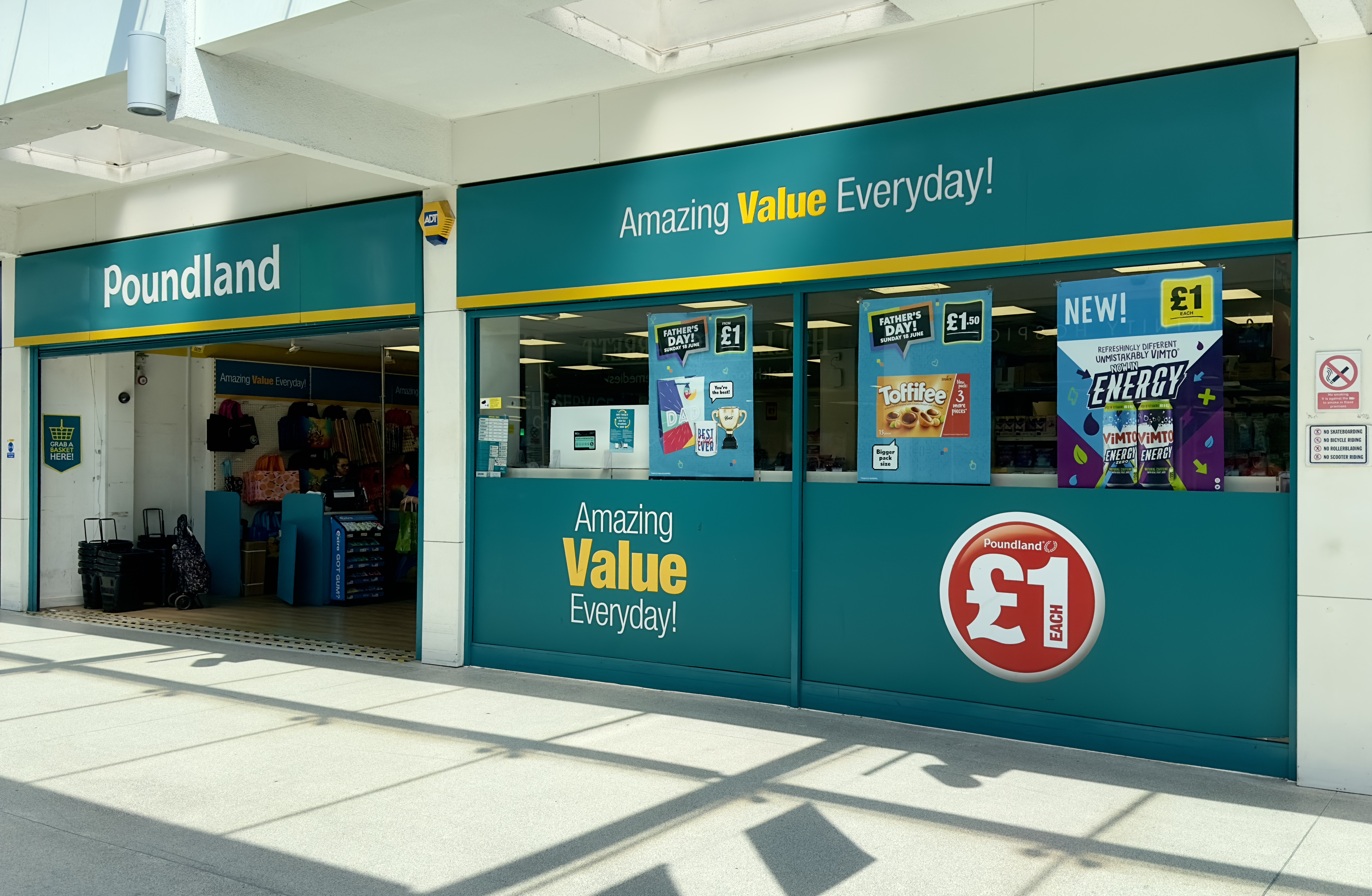 Poundland is closing its store in the Cleveland Centre in Middlesbrough's town centre (file photo)