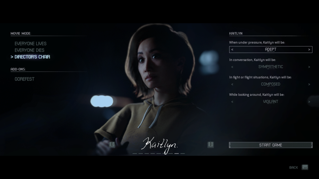 The Quarry Movie Mode