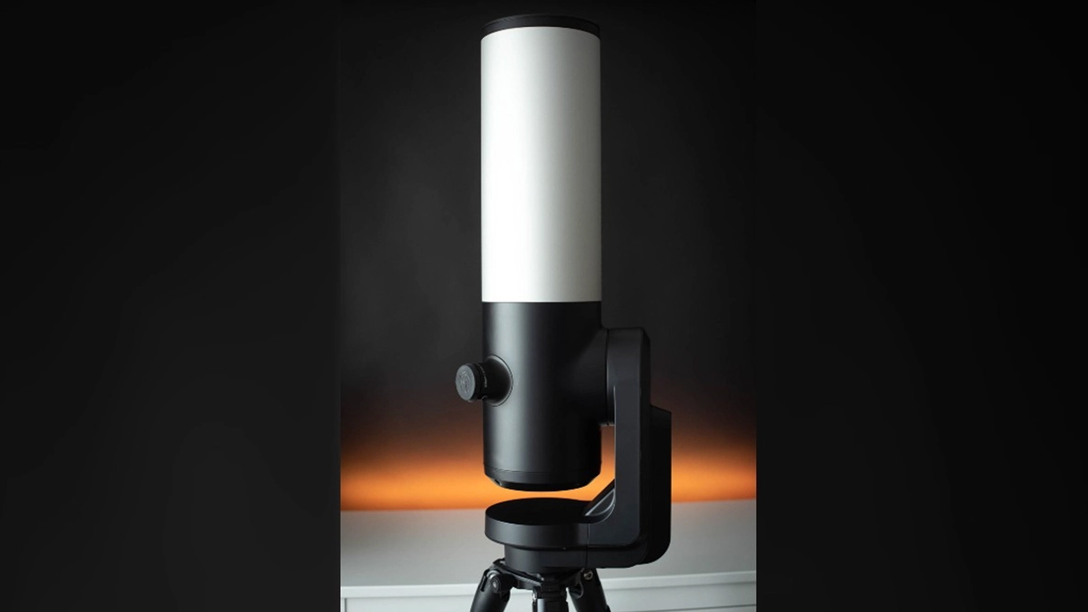 Unistellar eVscope 2 against a dark background