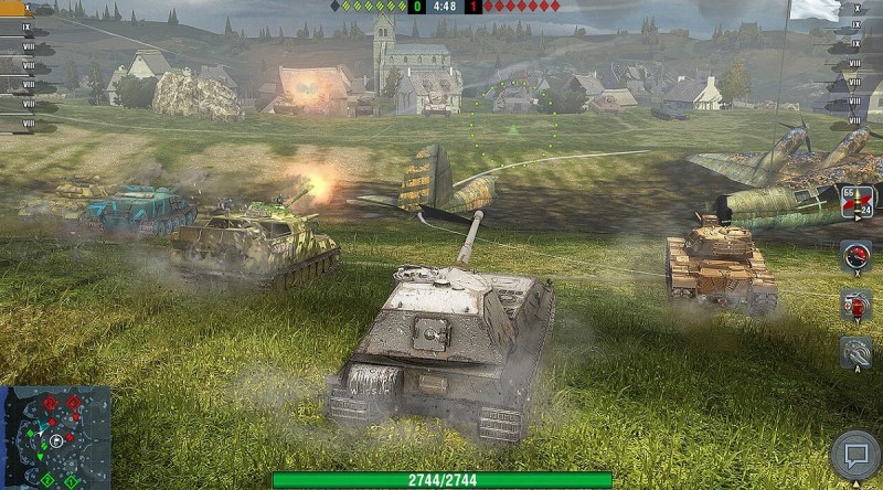 World of Tanks Blitz on the Nintendo Switch was made in the pandemic.