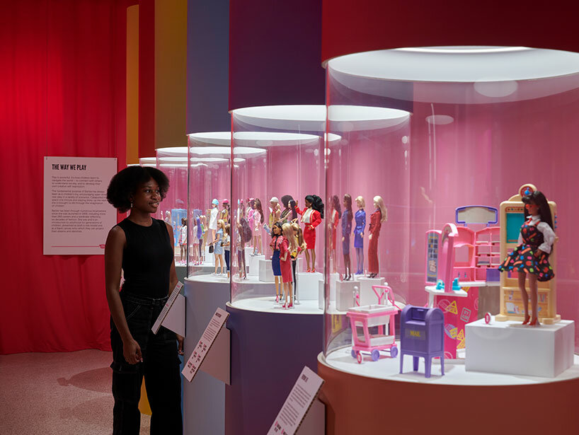 london's design museum celebrates 65 years of barbie with vibrant pink exhibition