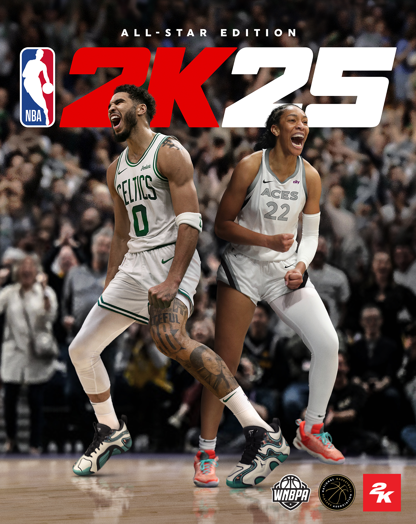 The NBA 2K25 All-Star Edition cover.