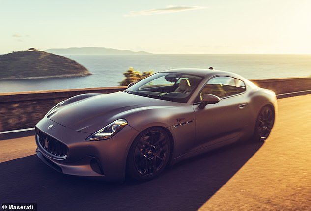 10 to 80 per cent charge can be achieved in 19 minutes. And for longer distance driving the GranTurismo Folgore can manage 284 miles on a single charge