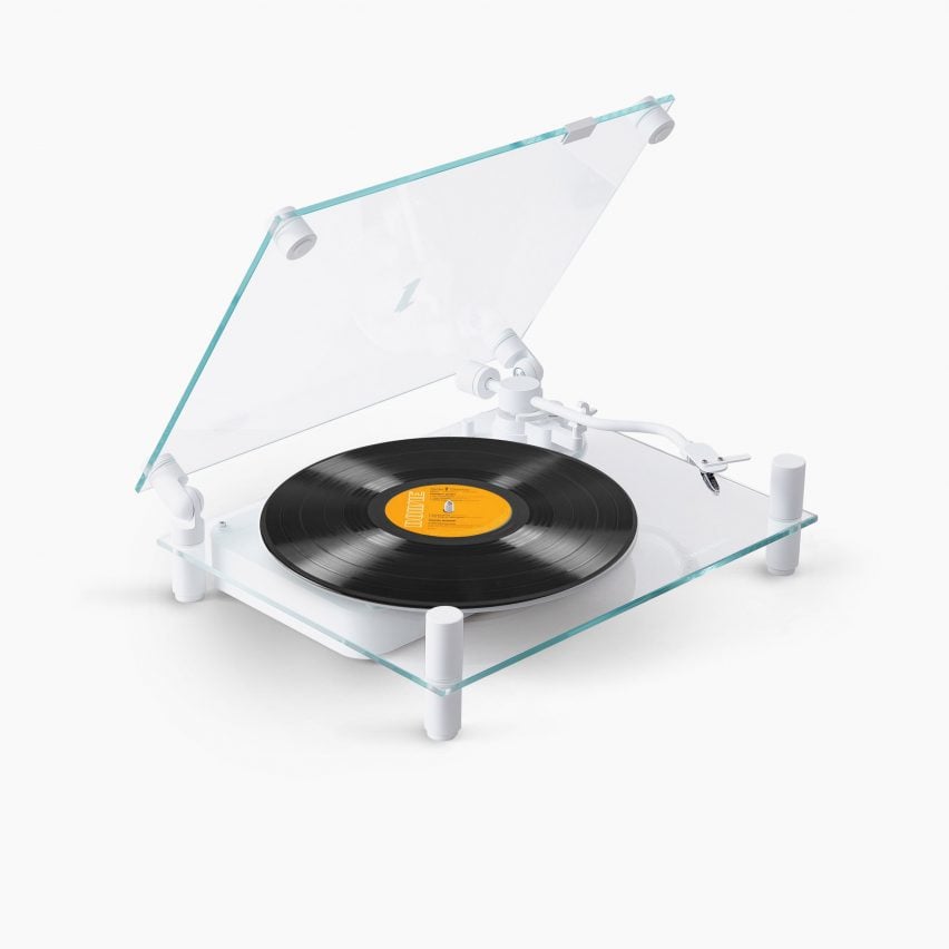 Transparent turntable