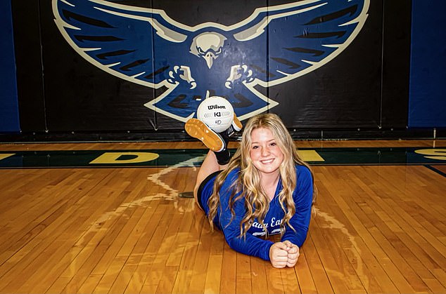 Payton McNabb, now 19 years old and from North Carolina, had her sporting career cut short after she was hit by a ball traveling at 70mph that was hit by a transgender athlete
