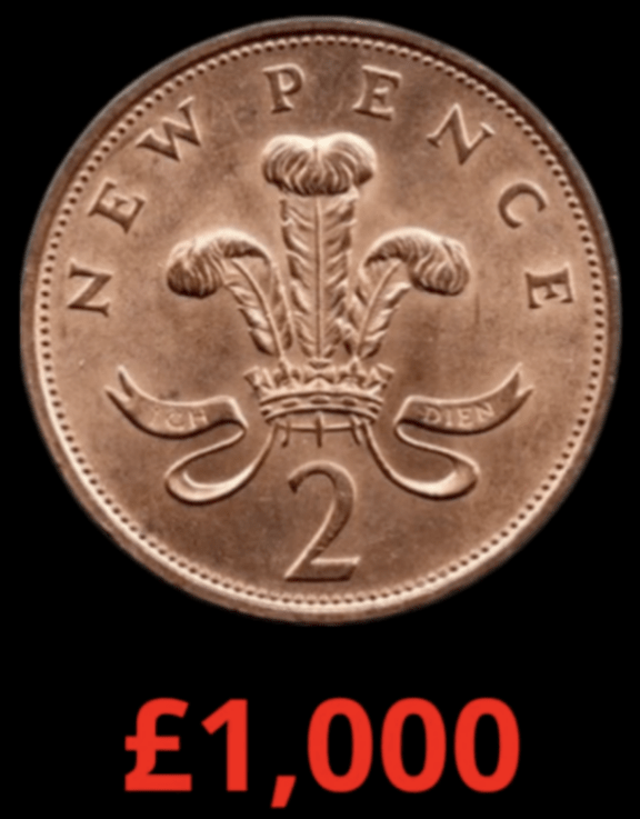 Find this rare 2p coin and you could fetch a huge sum for it