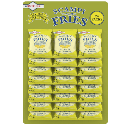 Smith's Savoury Selection Scampi & Lemon Fries (24 Pack)