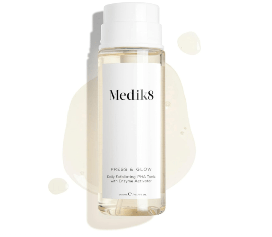 Medik8 Press & Glow - Daily PHA Exfoliating Facial Toner