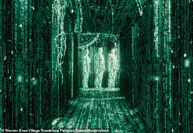 In the blockbuster movie The Matrix, protagonist Neo, played by Keanu Reeves, discovers we're living in a simulated reality. By the end of the film, Neo is able to see the simulated world for what it is - computer code (pictured)