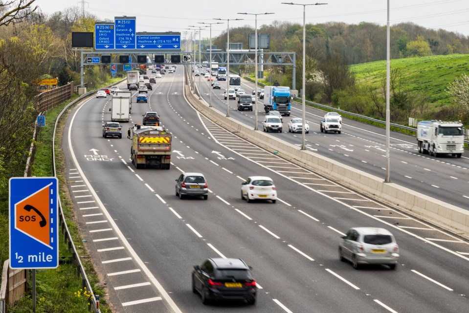 The M4 north of Bristol is set to close over the weekend