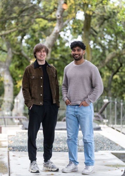 Movement Labs cofounders Cooper Scanlon (left) and Rushi Manche.