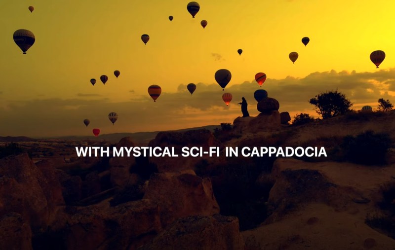 Mythology and sci-fi in Cappadocia in Turkey.