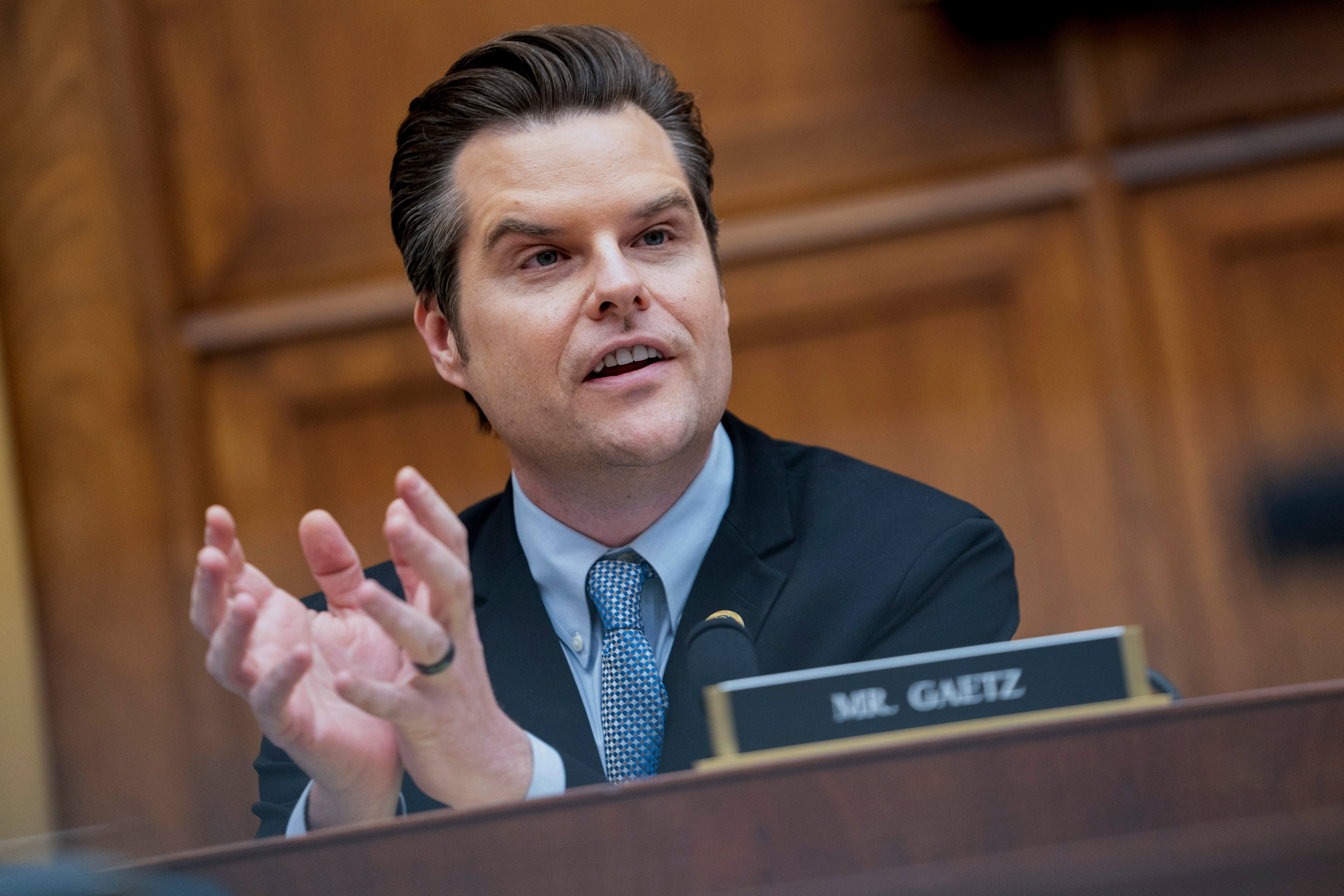 Gaetz resigned from his position shortly after being taped to serve as attorney general under Donald Trump. A House committee is now debatig whether to release its ethics investigation into Gaetz
