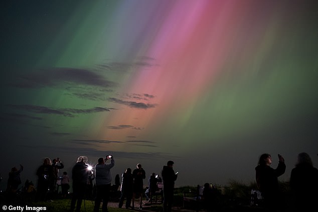 Americans are expected to see stunning northern lights on Thanksgiving after the sun released a burst of energy Sunday