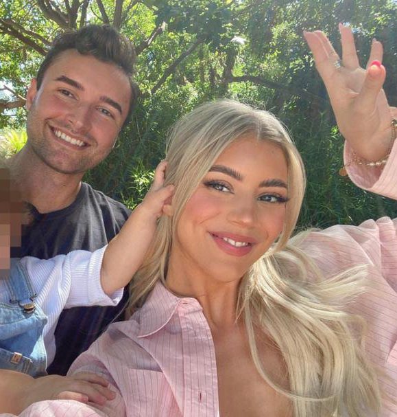 Andre Zachary Rebelo was taken into custody on Tuesday before facing Fremantle Magistrates Court later the same day charged with one count of murder over the death of his mother, Colleen Rebelo, on May 25, 2020. Pictured with partner, Insta-famous model, Gracie Piscopo. 13961289 14161003