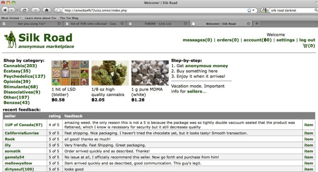 Silk Road Creator Ross Ulbricht, who was sentenced to Life in Prison. Silk Road, park of the dark web, was an online black market, best known as a platform for selling illegal drugs. Image from Internet - for Nikki
