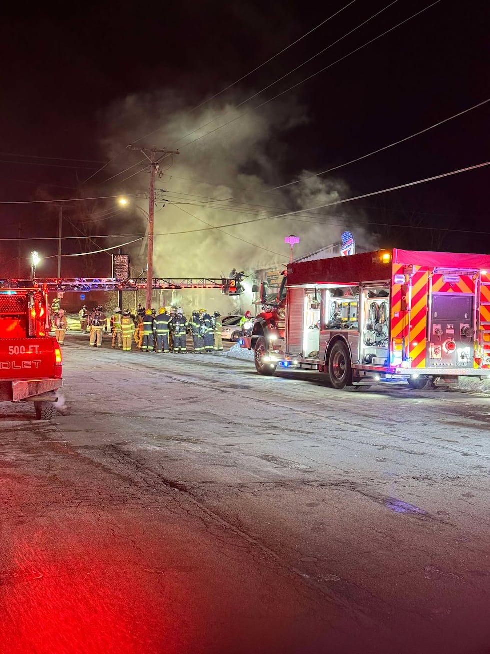Fire at Knowlton Motors, Inc.