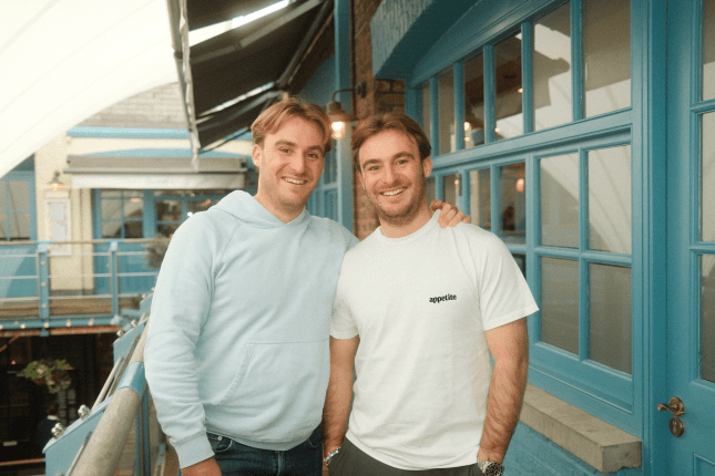 Toby and James Green, the co-founders of Appetite