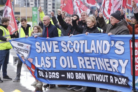 Unite organise protest on ‘Grangemouth catastrophe’ at Labour Scottish conference today.