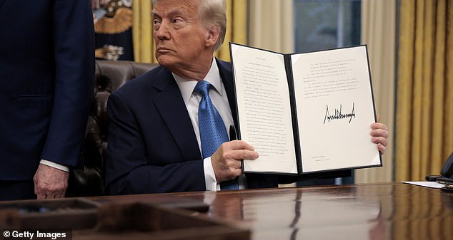President Trump signed an executive order on January 20, 2025 ordering the government to seek out regulations which slow down the production of oil and natural gas