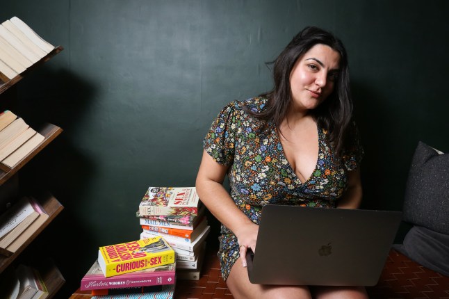 Almara Abgarian photographed at home in Clapham by Rachel Adams