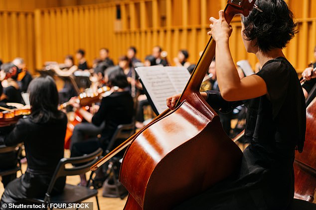 New research has found that those who listen to classical music are more likely to choose a healthier diet (file photo)