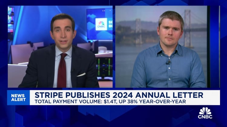 Watch CNBC's full interview with Stripe co-founder and president John Collison